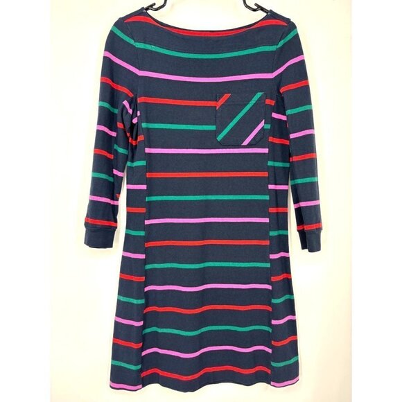 NWOT Marc by Marc Jacobs Mallory Multi Striped Dress Blue Green Red S - Picture 3 of 6